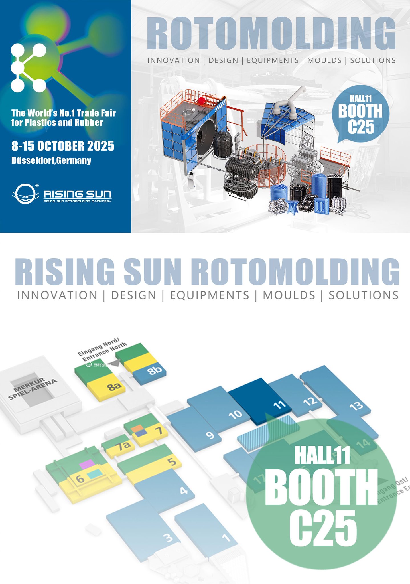 The countdown to K 2025 has begun – and we're proud to be part of the world’s leading trade fair for plastics and rubber!