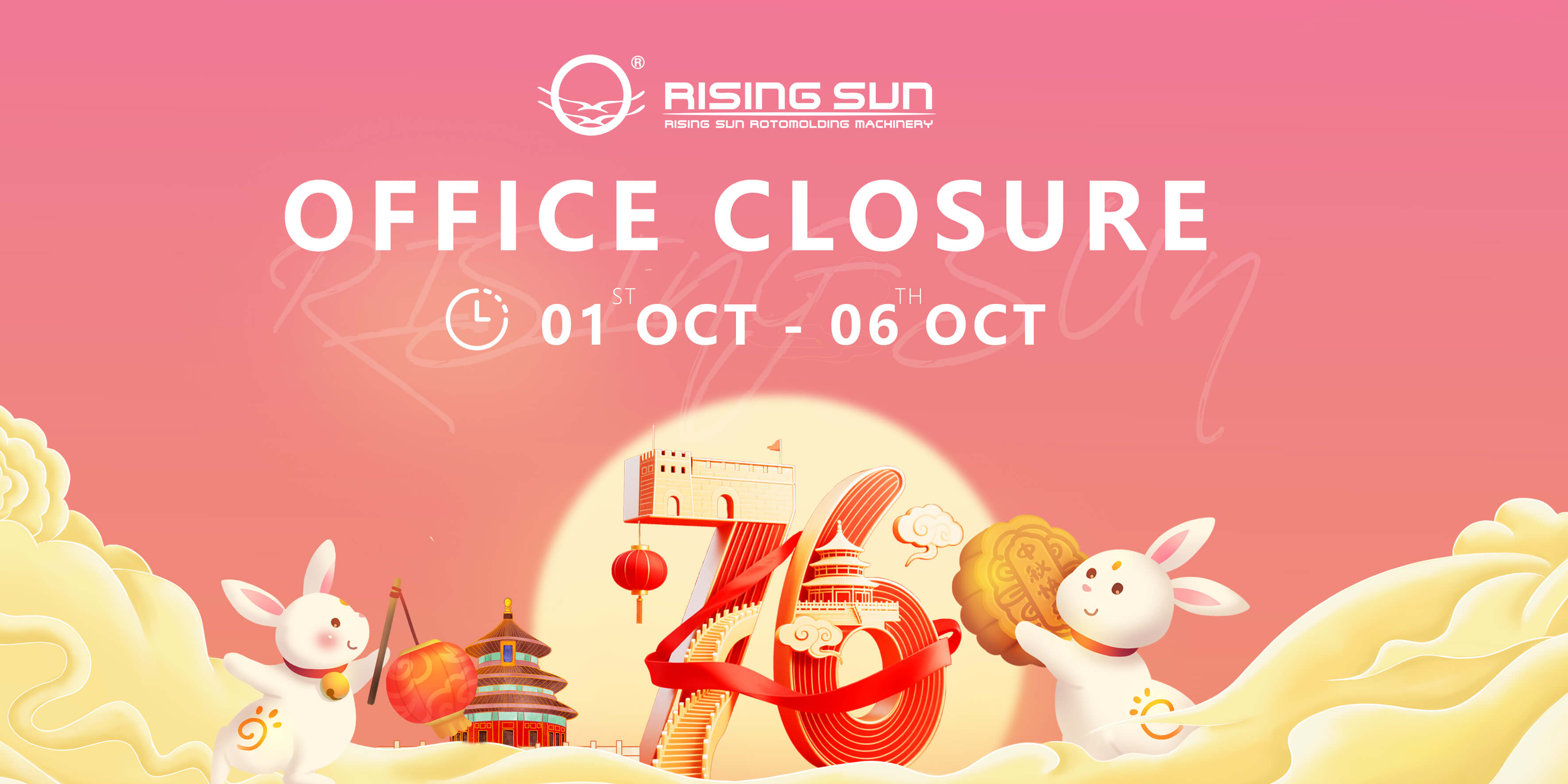 Office Closure: Oct 1st-6th